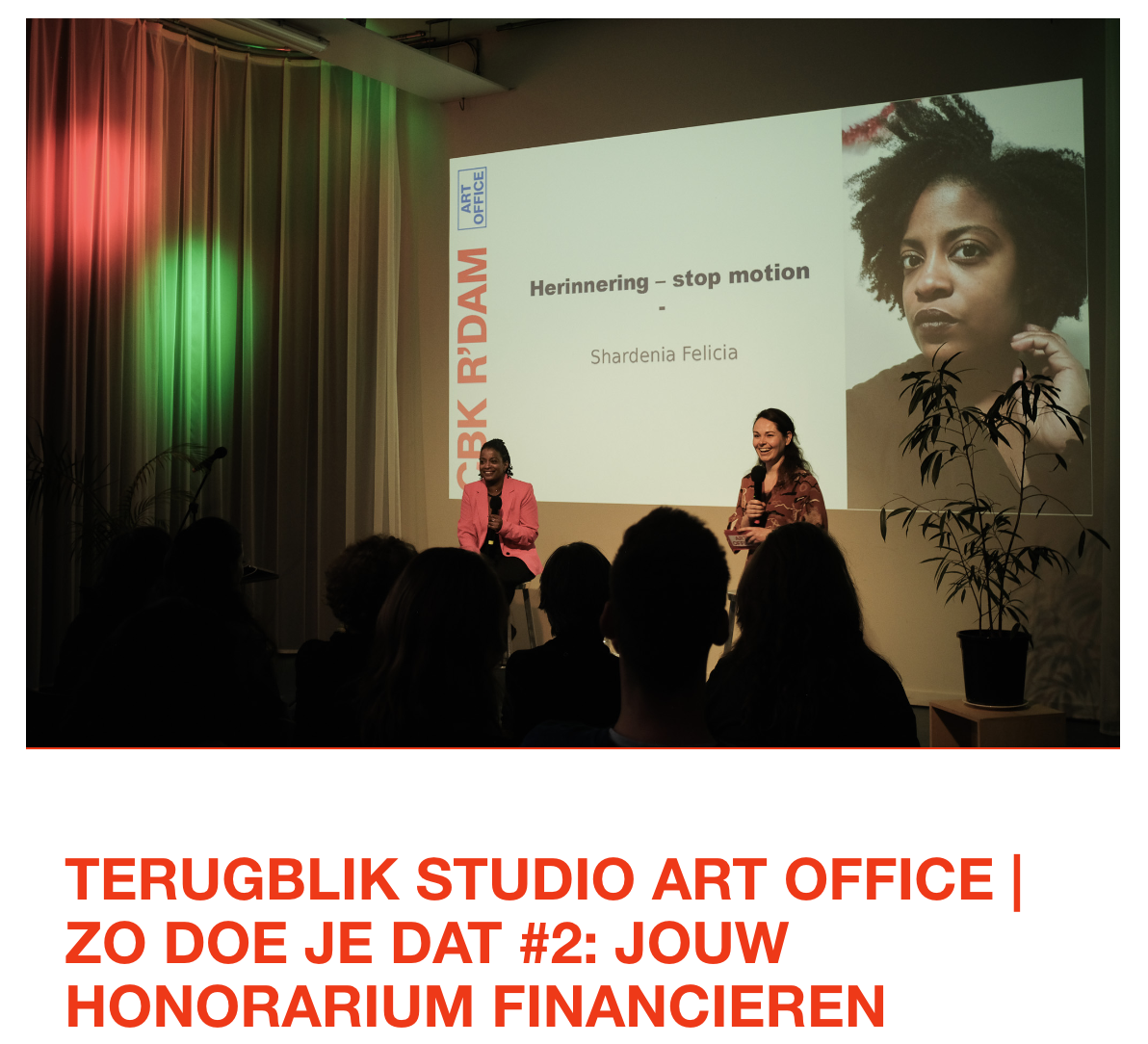 Afbeelding bij het artikel over de bijeenkomst Zo doe je dat #2 - jouw honorarium financieren.