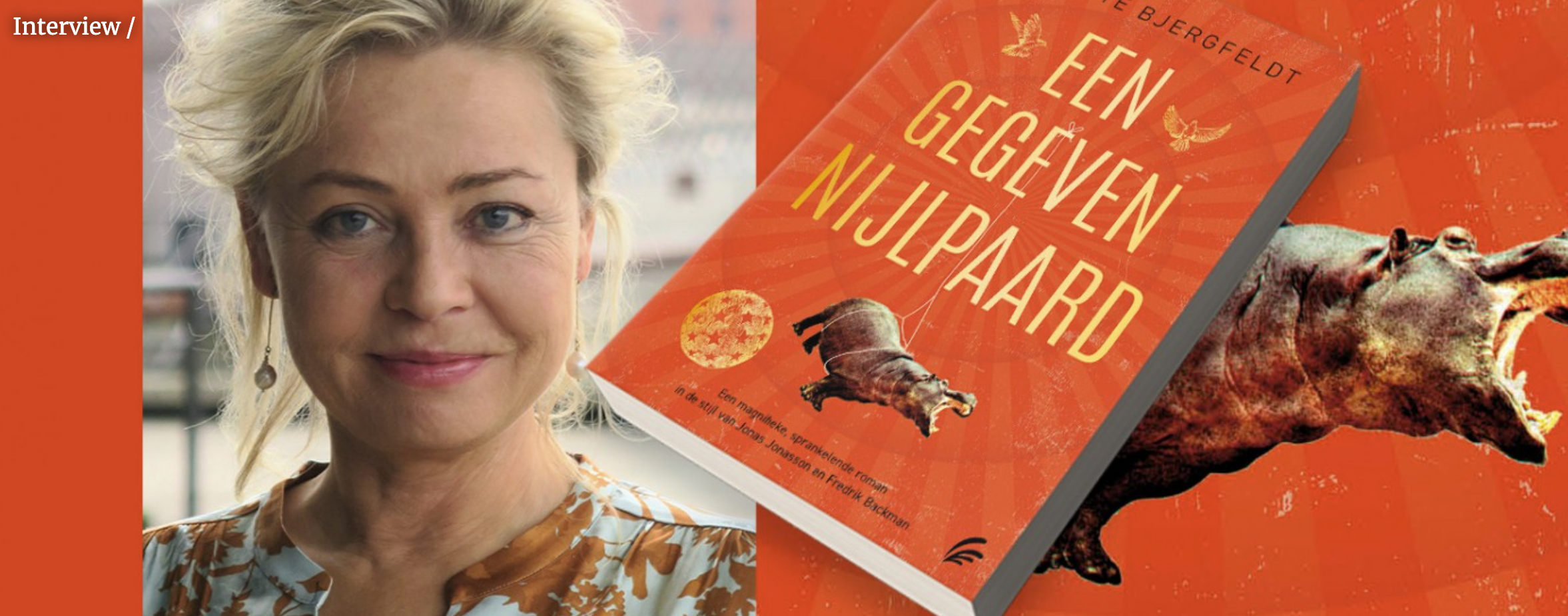 Een foto van auteur Annette Bjergfeldt op Hebban.nl.