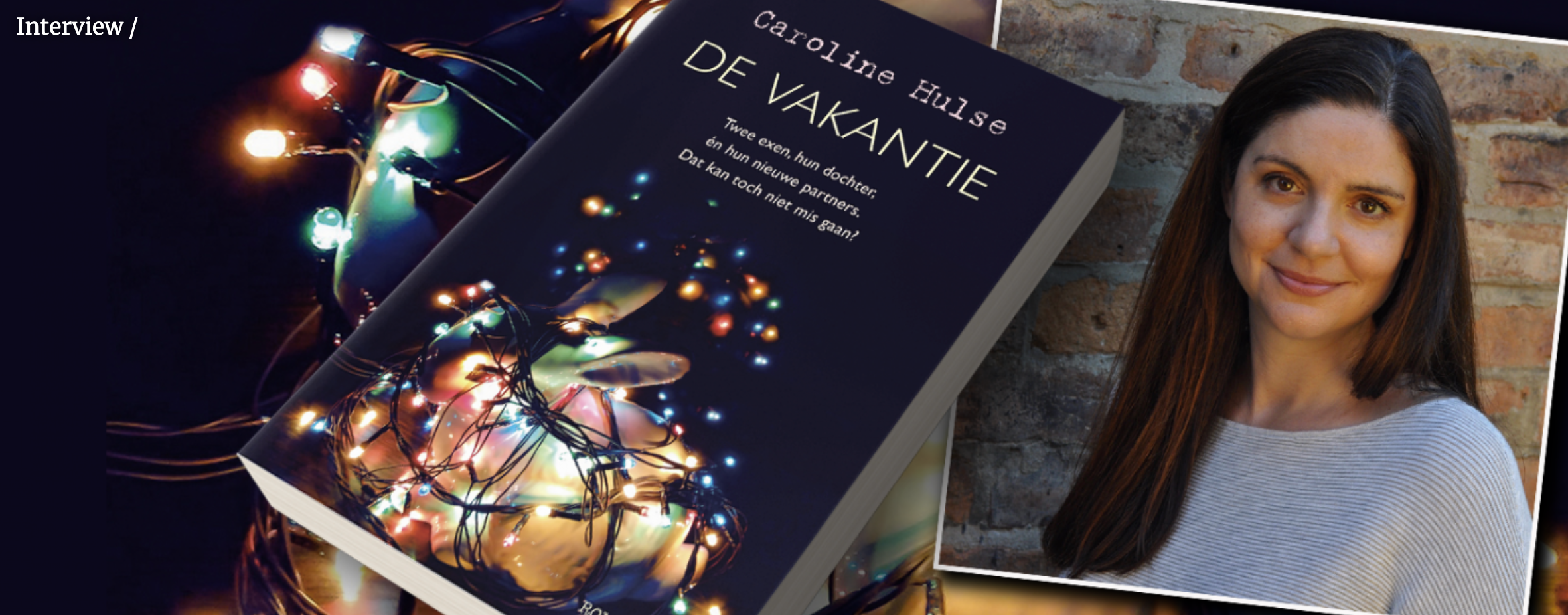 Een foto van auteur Caroline Hulse op Hebban.nl.