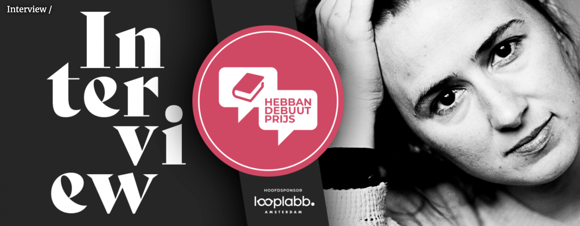 Een afbeelding van het interview met Maud Vanhauwaert op Hebban.nl.